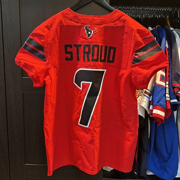 C.J. Stroud Houston Texans Nike Alternate Vapor F.U.S.E. Elite Jersey - Red - Picture 7 of 7